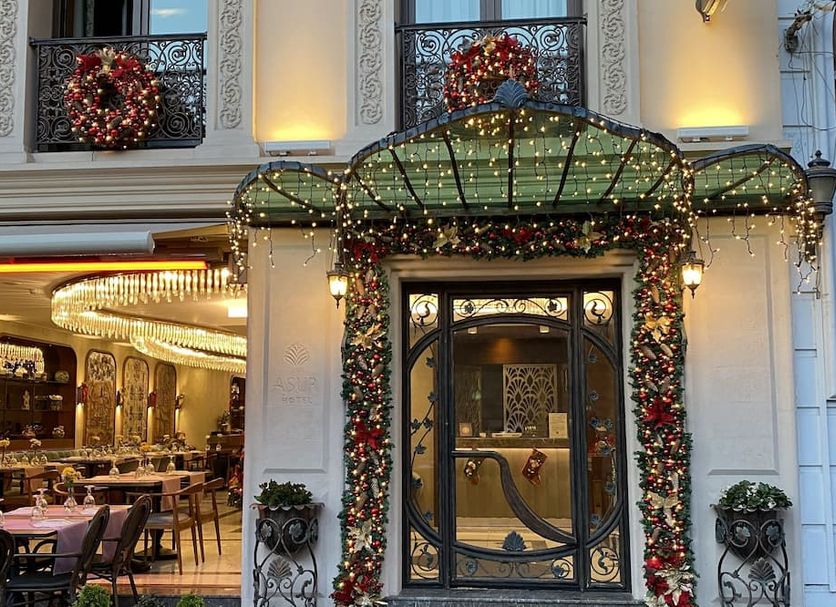 Entrada del hotel Foto