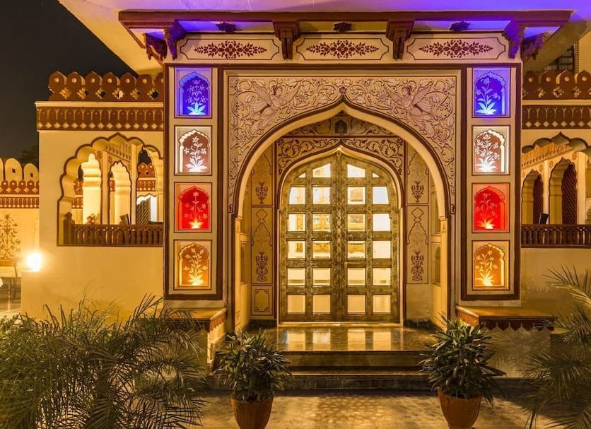 Entrada del hotel Foto